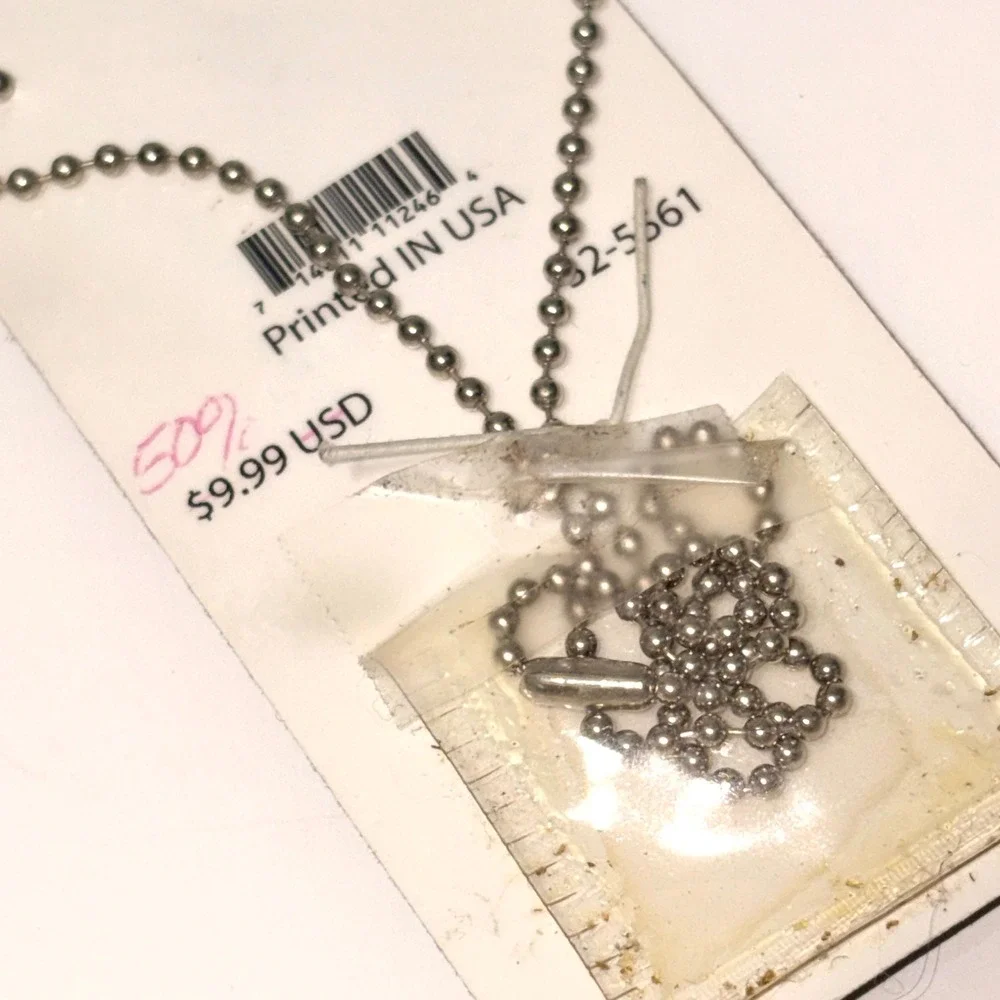 Full Strength Truth Dog Tag Necklace John 8:31-32 Christian Jewelry Silver Tone